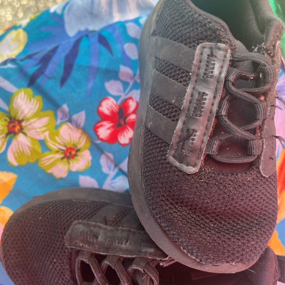 Kids Black Shoes